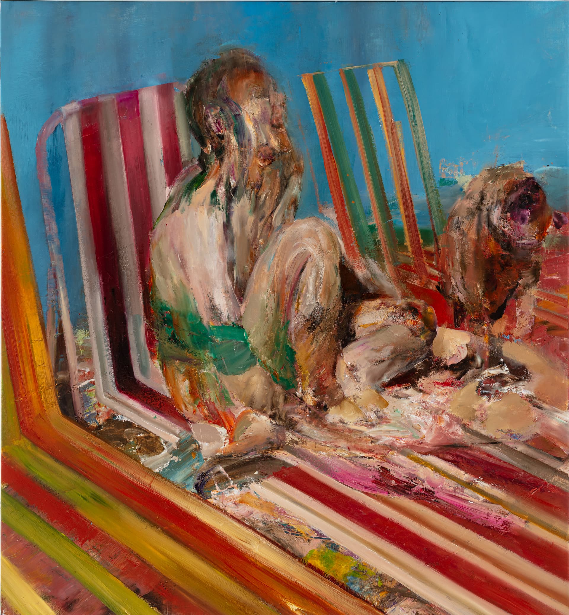 SUNBATHING TERRACE, 2020