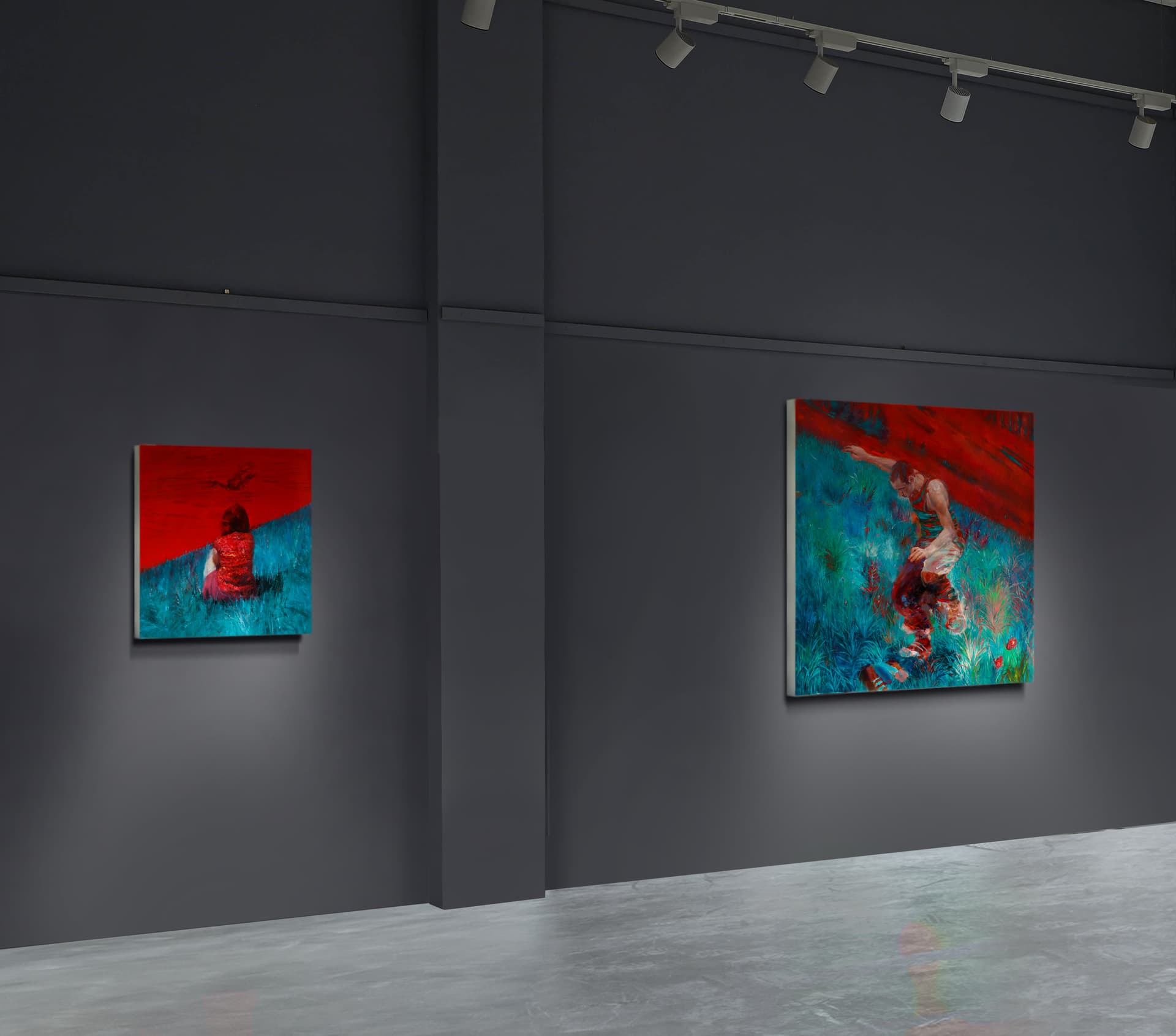 SUNNY DAY AT HANGING ROCK installation view, Brukenthal, image 1