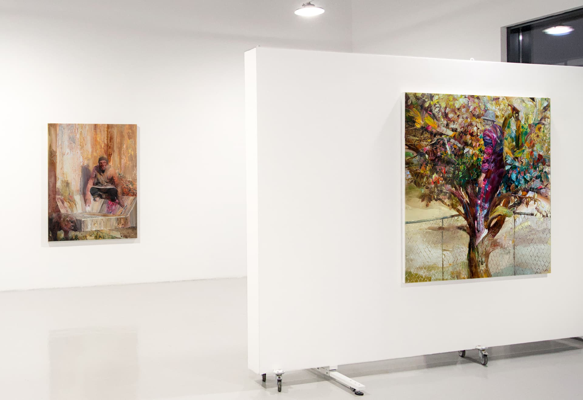 BETWEEN SECONDS installation view, Borderline Art Space, image 3